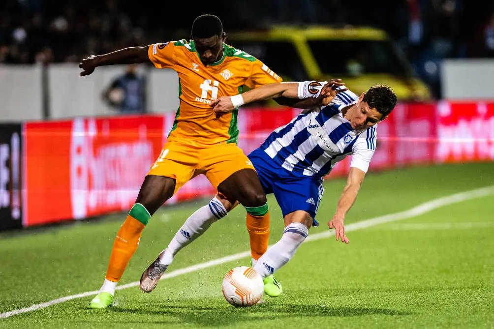 Real Betis venció al HJK en la Europa League