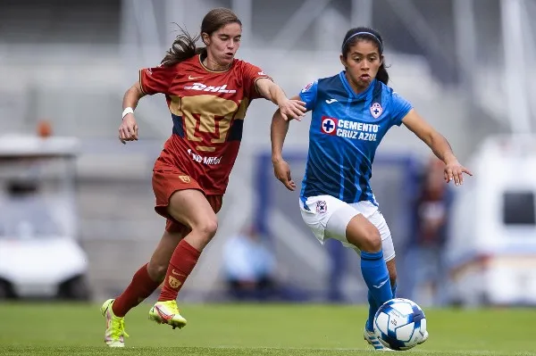 MEXSPORT Lucía Rodríguez con Pumas vs Cruz Azul en el CL22