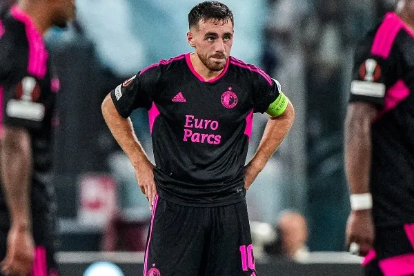 Orkun Kökcü, mediocampista y capitán del Feyenoord de Países Bajos