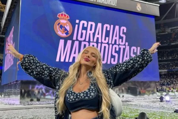 Karoline, la expareja del defensa merengue