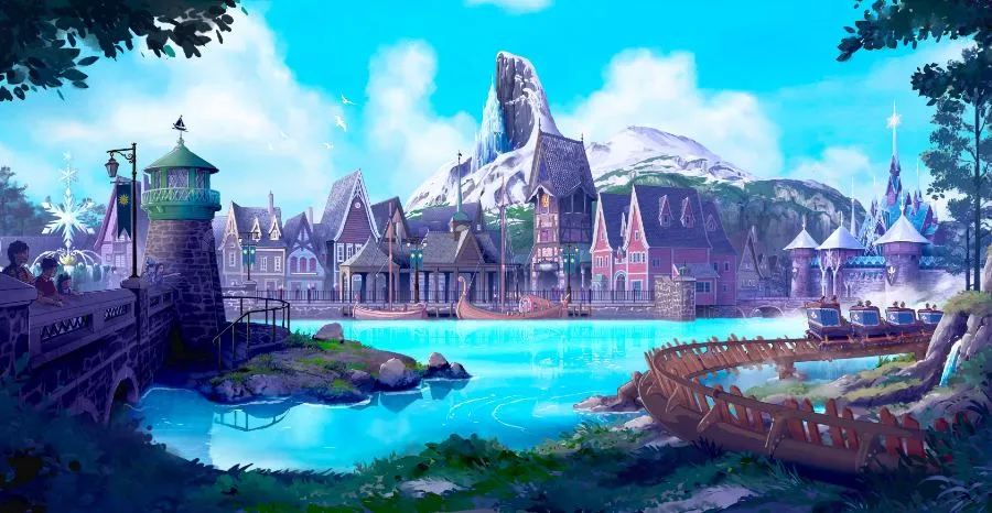 ESPECIAL Así se vería la atracción de Frozen