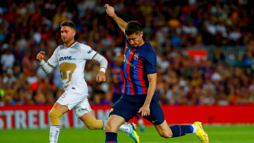 AP Lewandowski ahora llegará con la camiseta del Barcelona