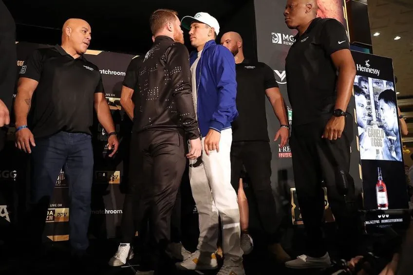 Canelo previo a la pelea ante Golovkin