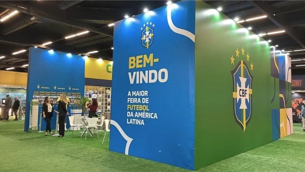 TWITTER @CBF_Futebol Así lució el evento de presentación del metaverso