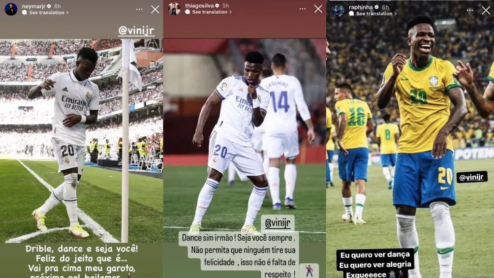 ESPECIAL Varios compañeros de Vini han salido para apoyarlo