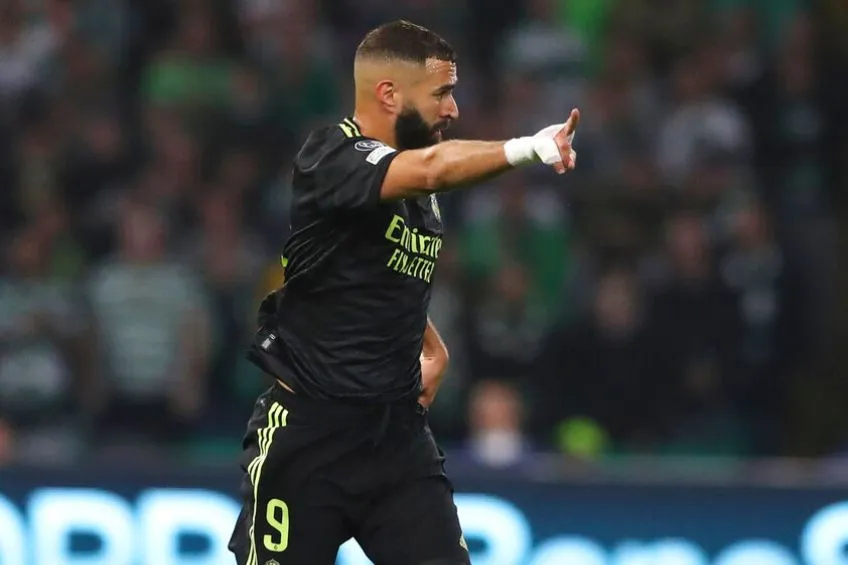 AP Karim Benzema durante un partido del Real Madrid