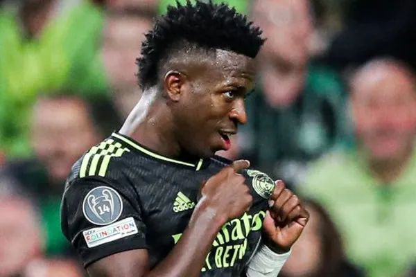 Vinicius con el Real Madrid