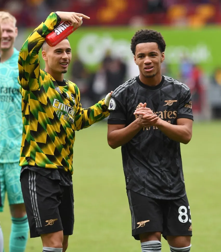 TWITTER: @Arsenal Ethan Nwaneri en su debut en Premier League