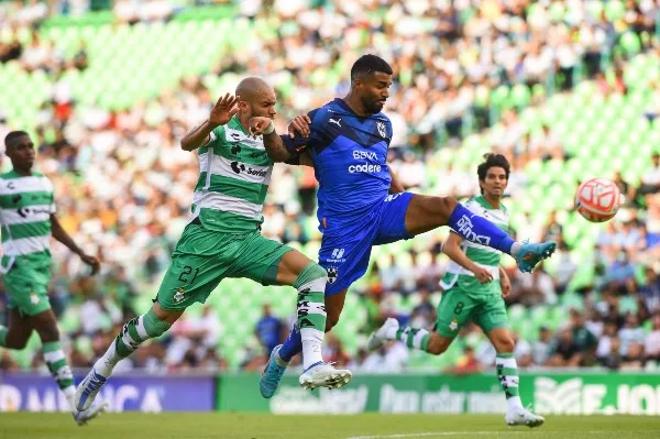 Matheus Doria con Santos vs Rayados