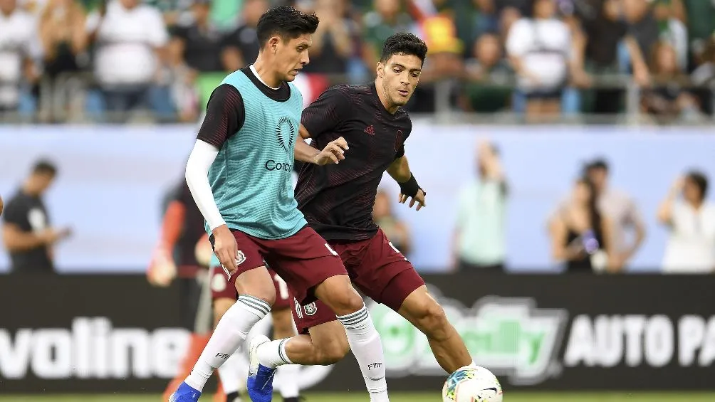 Edson Álvarez y Raúl Jiménez son compañeros de Selección