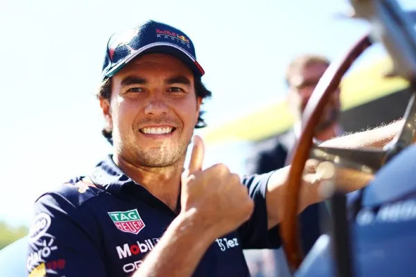 Checo Pérez tras el GP de Italia