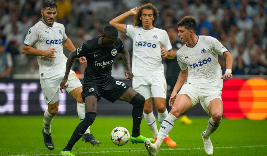 Juego entre Marsella y Frankfurt