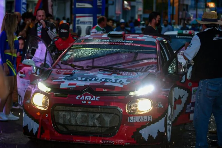 TWITTER: @GHRMotorsport Auto de GHR Motosport previo al Rally Patrio