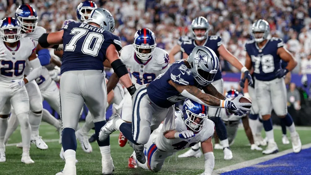 AP Los Cowboys tuvieron un gran partido por tierra