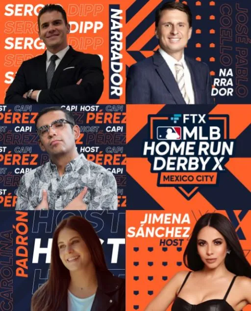 ESPECIAL Presentadores y narradores del evento