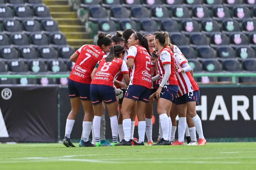 TWITTER: @ChivasFemenil Chivas Femenil previo a un partido