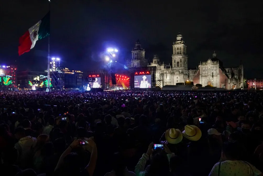 El gobierno de la CDMX solo dispuso de 2.5 millones de pesos para el concierto