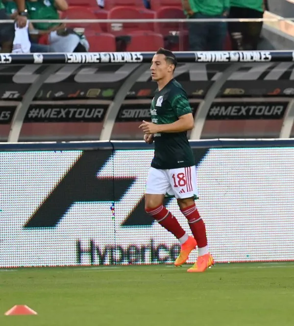 TWITTER @miseleccionmx Andrés Guardado con la Selección Mexicana