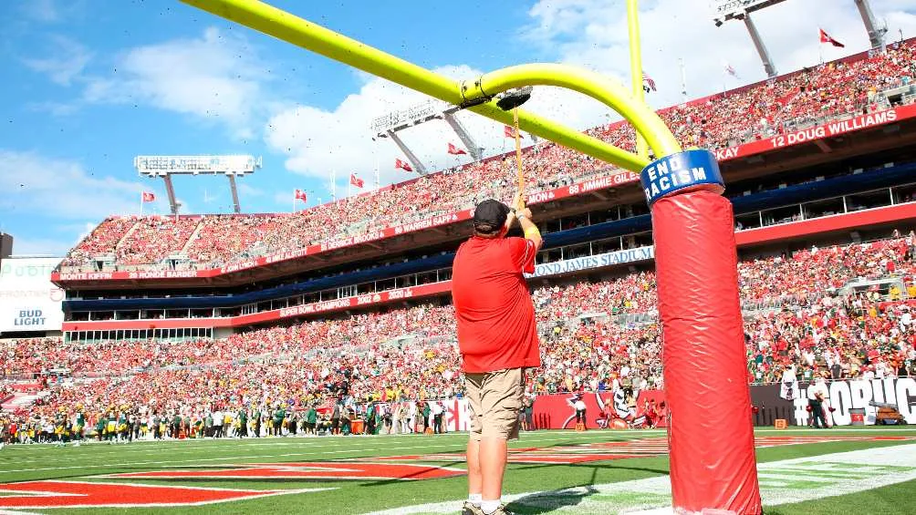 El Raymond James Stadium, casa de los Bucs