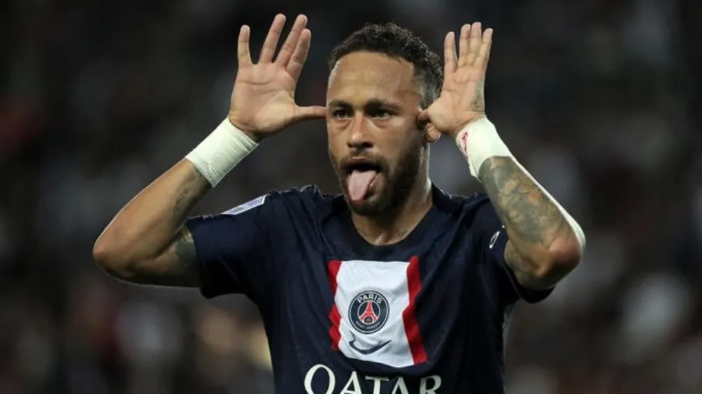 ESPECIAL Neymar celebra con el PSG