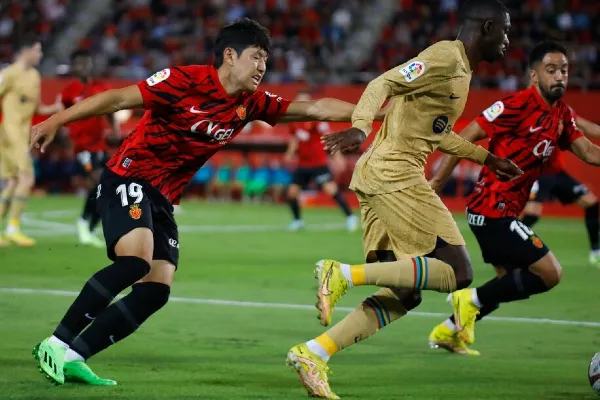 El Mallorca tuvo un par de jugadas de peligro