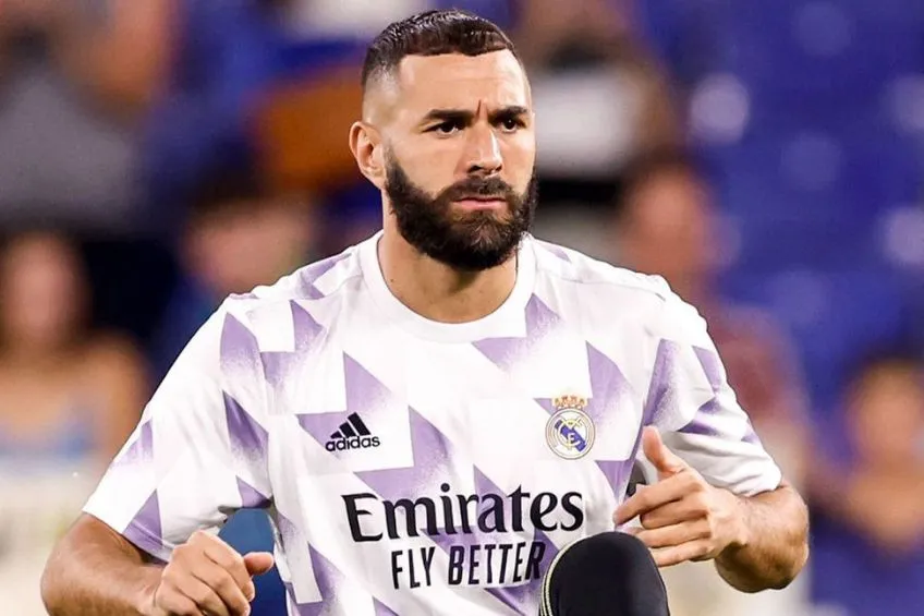 INSTAGRAM: @RealMadrid Karim Benzema previo a un partido del Real Madrid