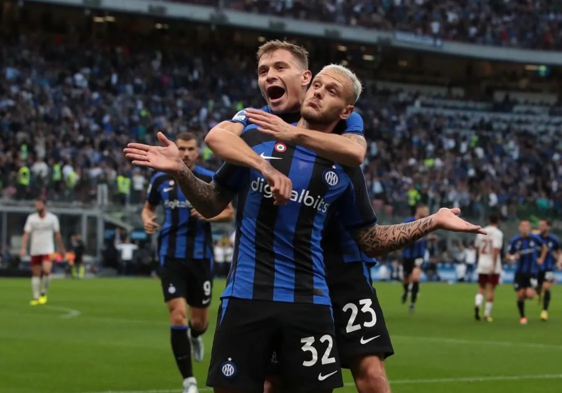 @INTER Di Marco festejando su gol