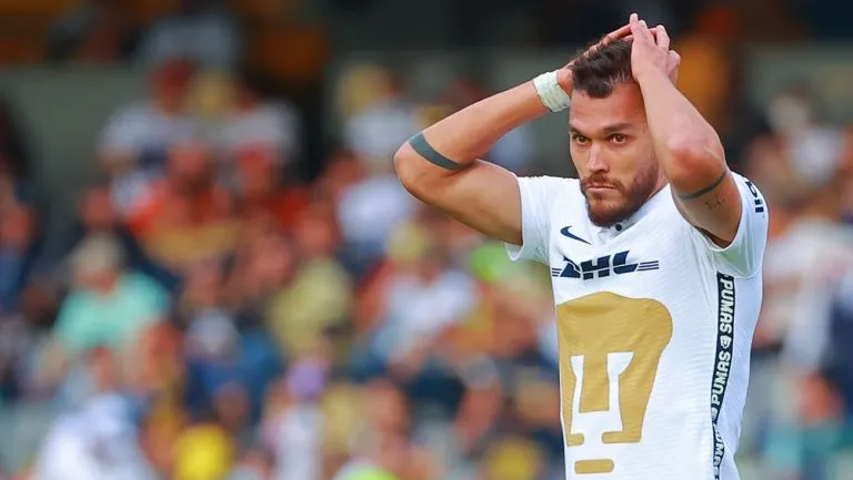 Nico Freire en lamento con Pumas