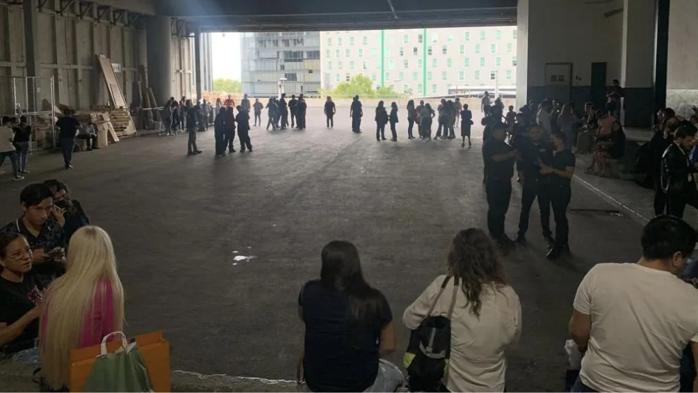 Así se resguardó la gente en Andares