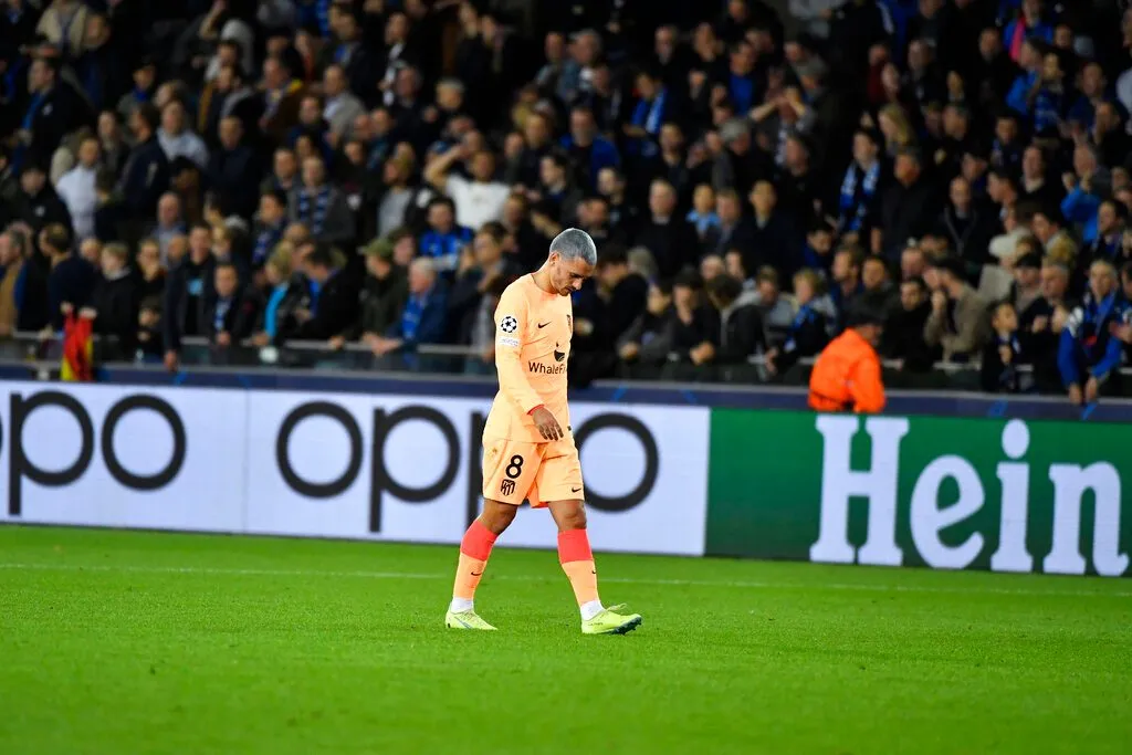 AP Antoine Griezmann en lamento