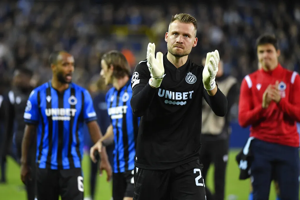 AP Mignolet en festejo con Brujas