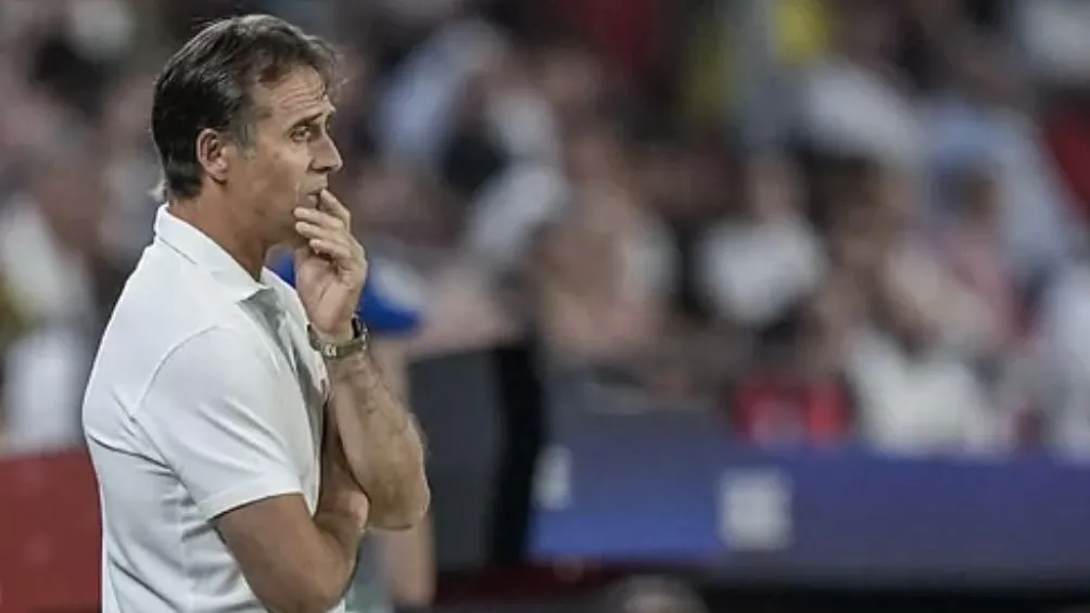 Lopetegui sufre en el banquillo andaluz