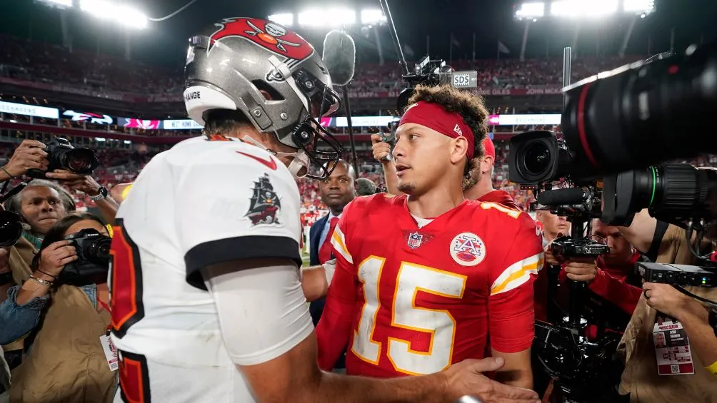 Brady y Mahomes