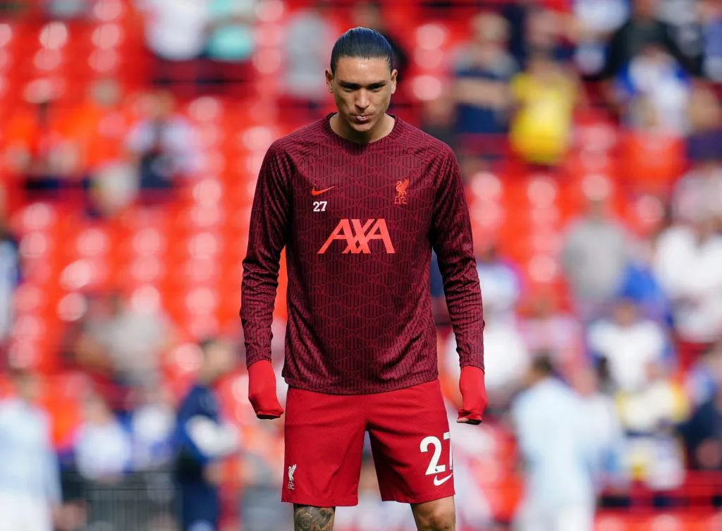 AP Darwin en el entrenamiento previo al partido