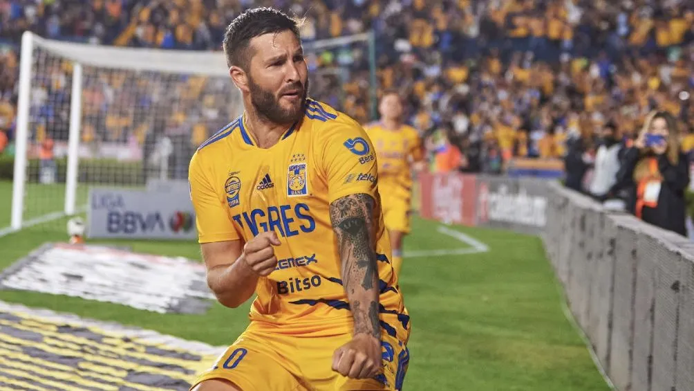 Gignac festeja con Tigres
