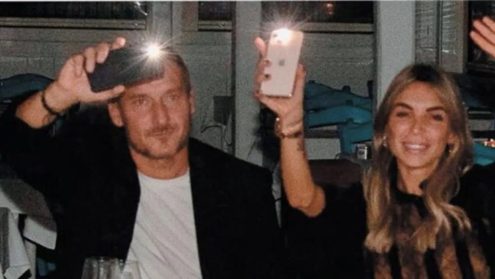 Totti y Noemi captados juntos