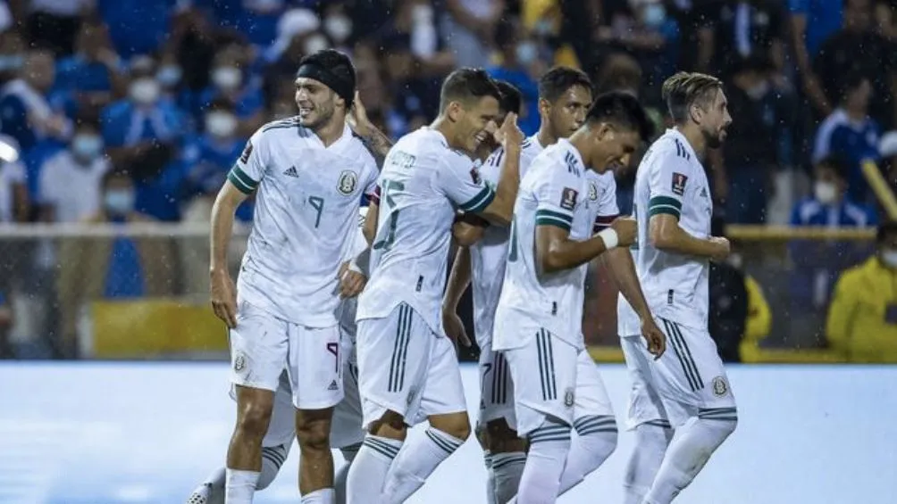 El Tri celebra un gol