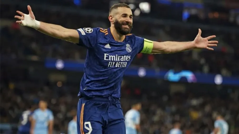 Celebra gol con el Madrid