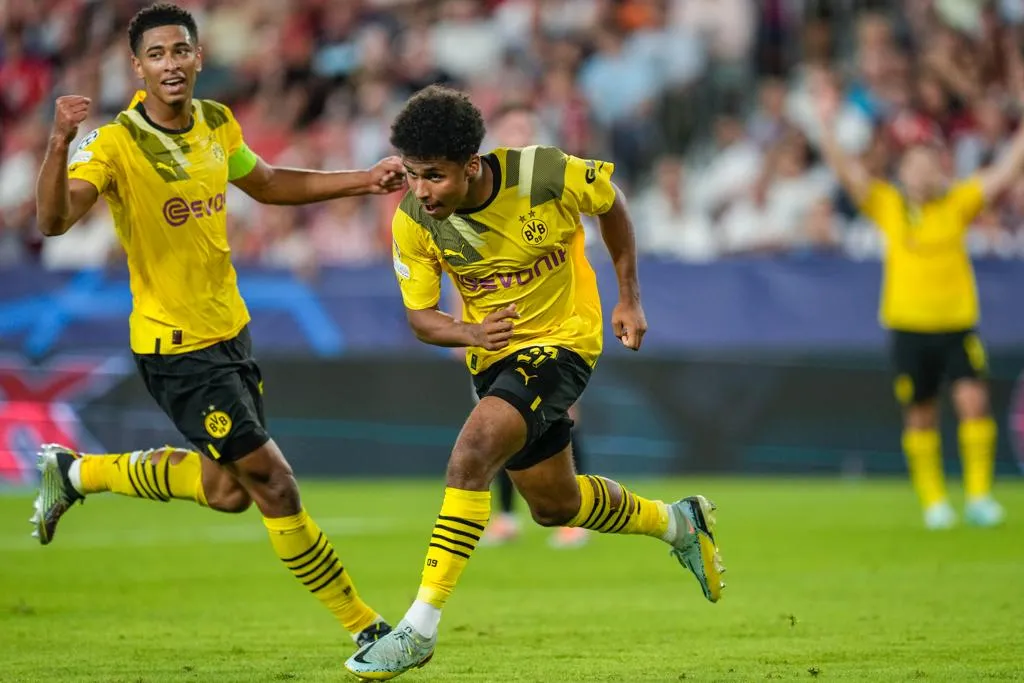 Borussia tras el triunfo ante el Sevilla en Champions