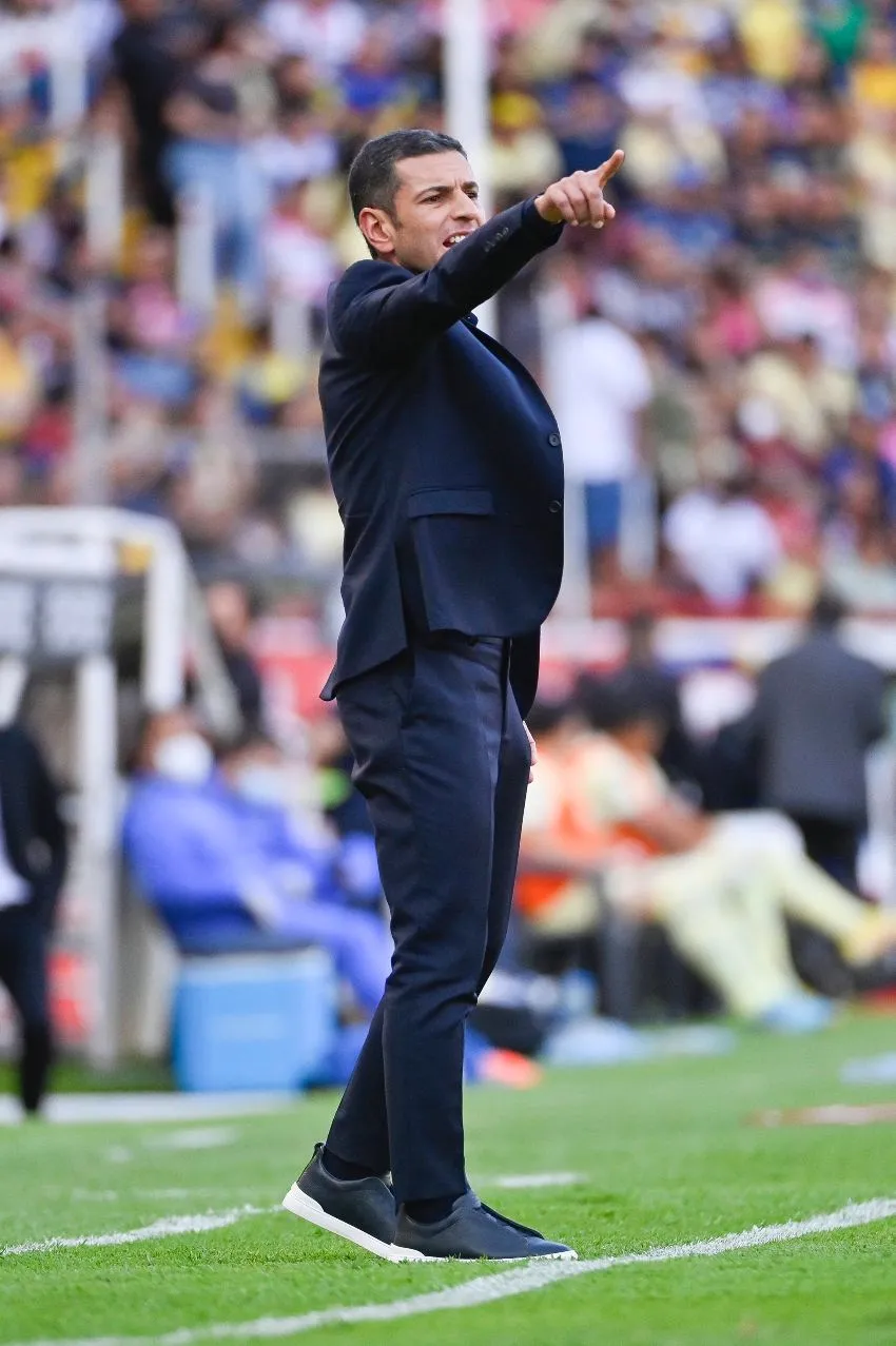 IMAGO7 Jaime Lozano en un partido de Necaxa