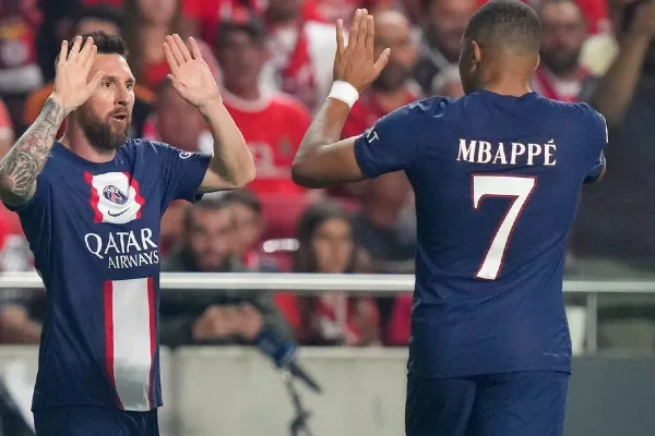 AP Messi en su etapa con el PSG