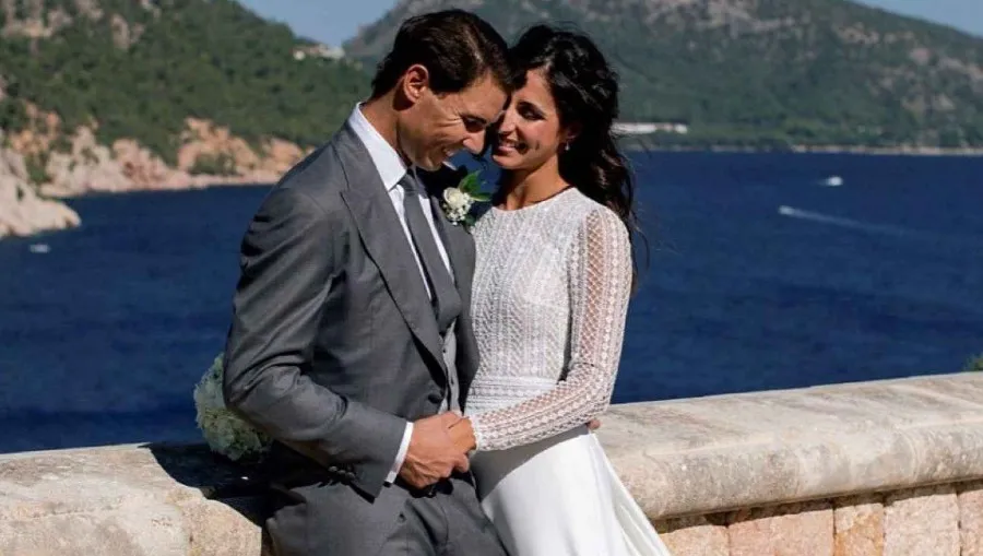 Nadal con María Perelló