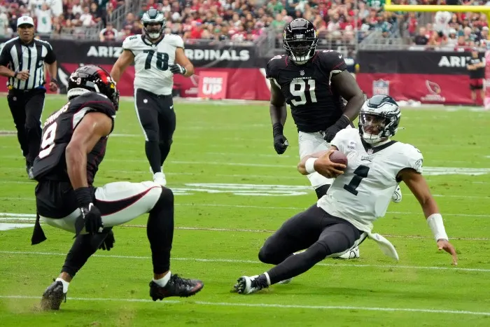 AP Hurts se barre para mover las cadenas