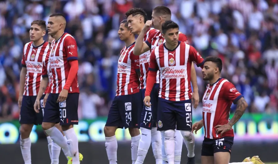 Jugadores de Chivas tras eliminación ante Puebla