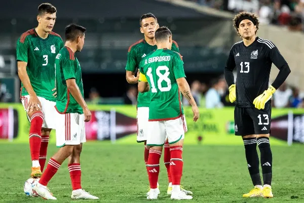 La Selección Mexicana en amistoso