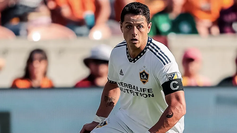 Chicharito con el LA Galaxy