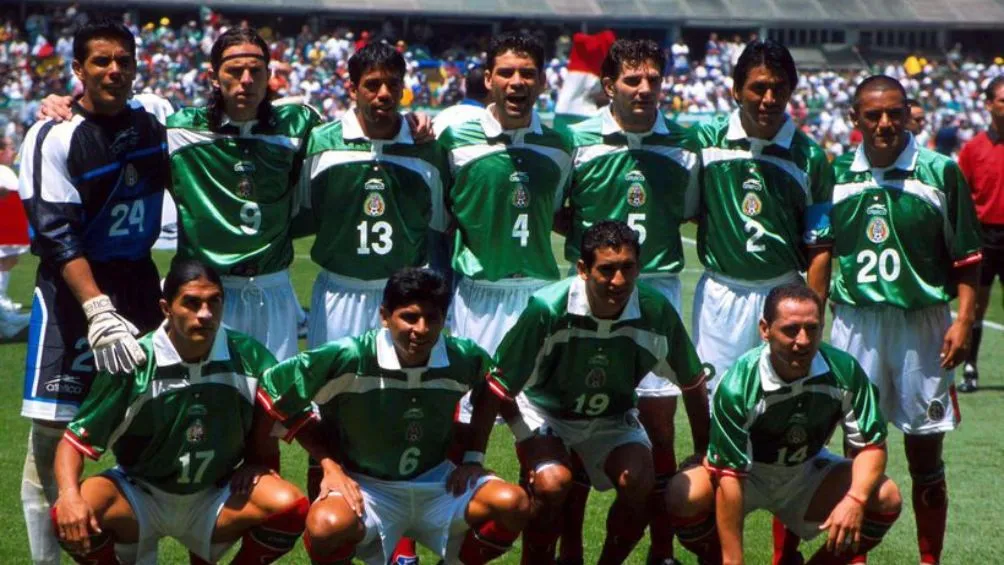 La Selección del 2001 con Pavel