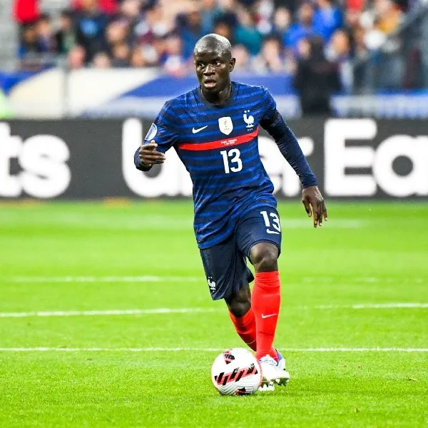 N'Golo Kanté con la Selección de Francia