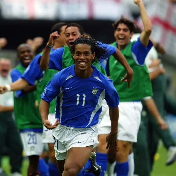 Ronaldinho en su paso por la Selección de Brasil