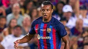 Jules Koundé ha jugado poco con el Barcelona por lesión
